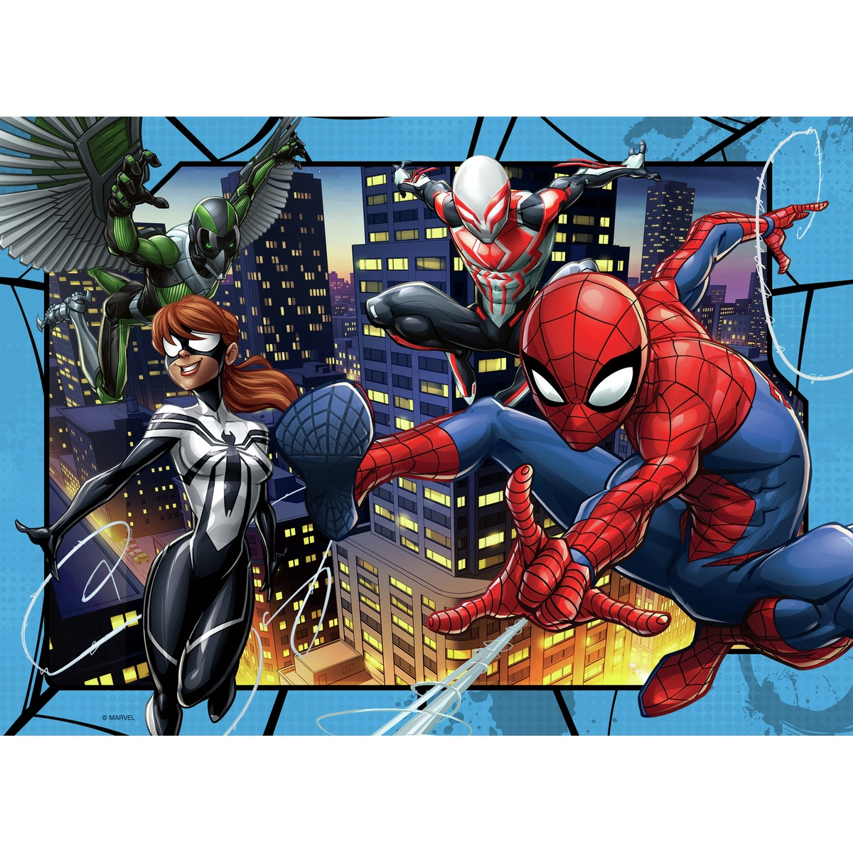 Ravensburger Spider-Man 4x100 Piece Puzzle