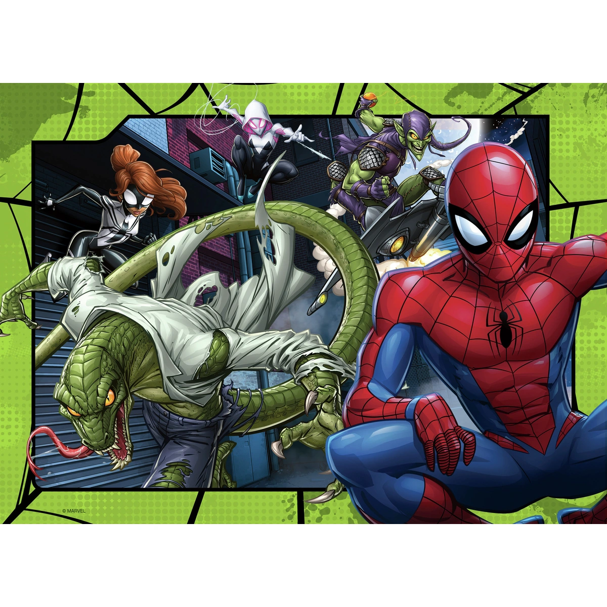 Ravensburger Spider-Man 4x100 Piece Puzzle