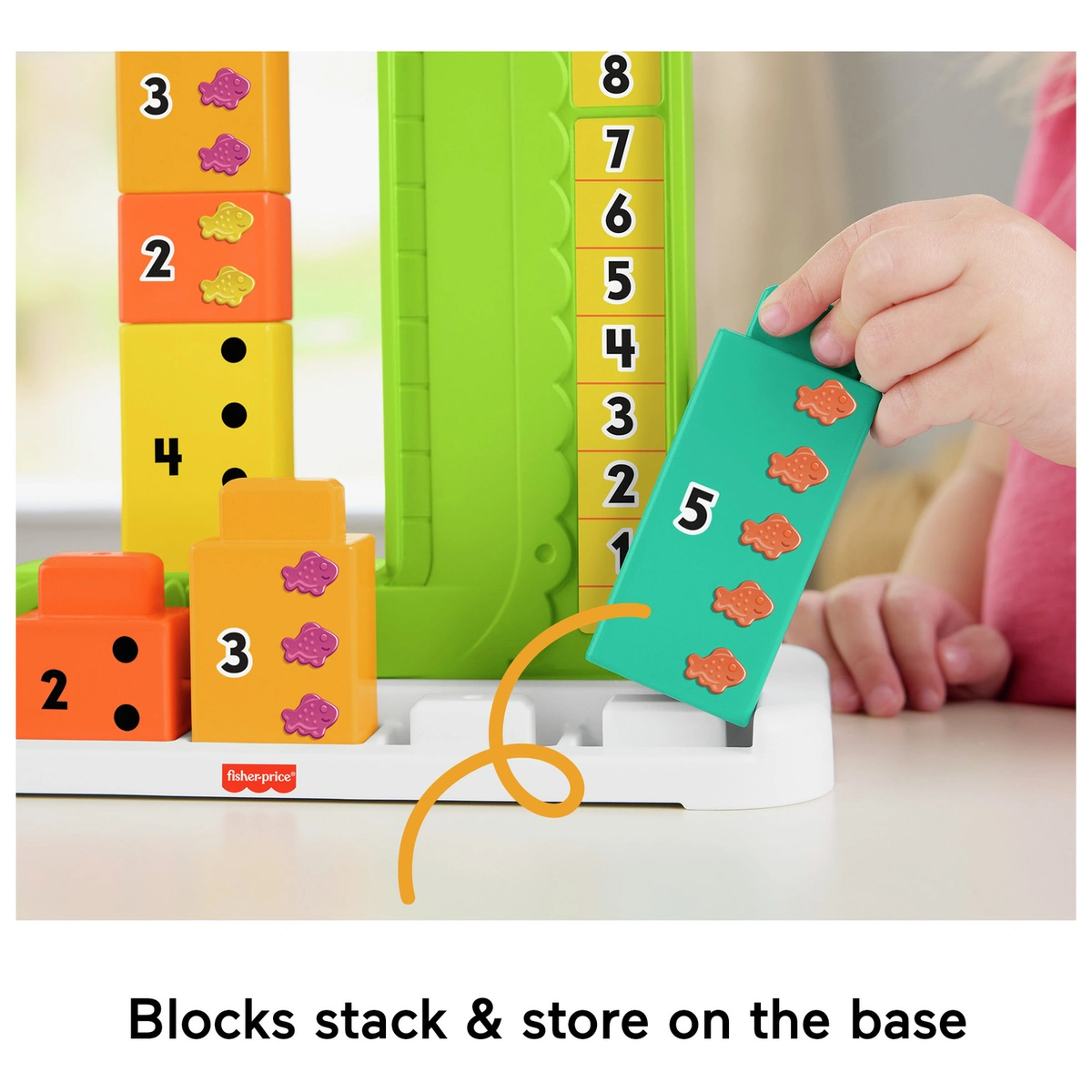 Fisher-Price  Preschool Adding Alligator Educational Toy