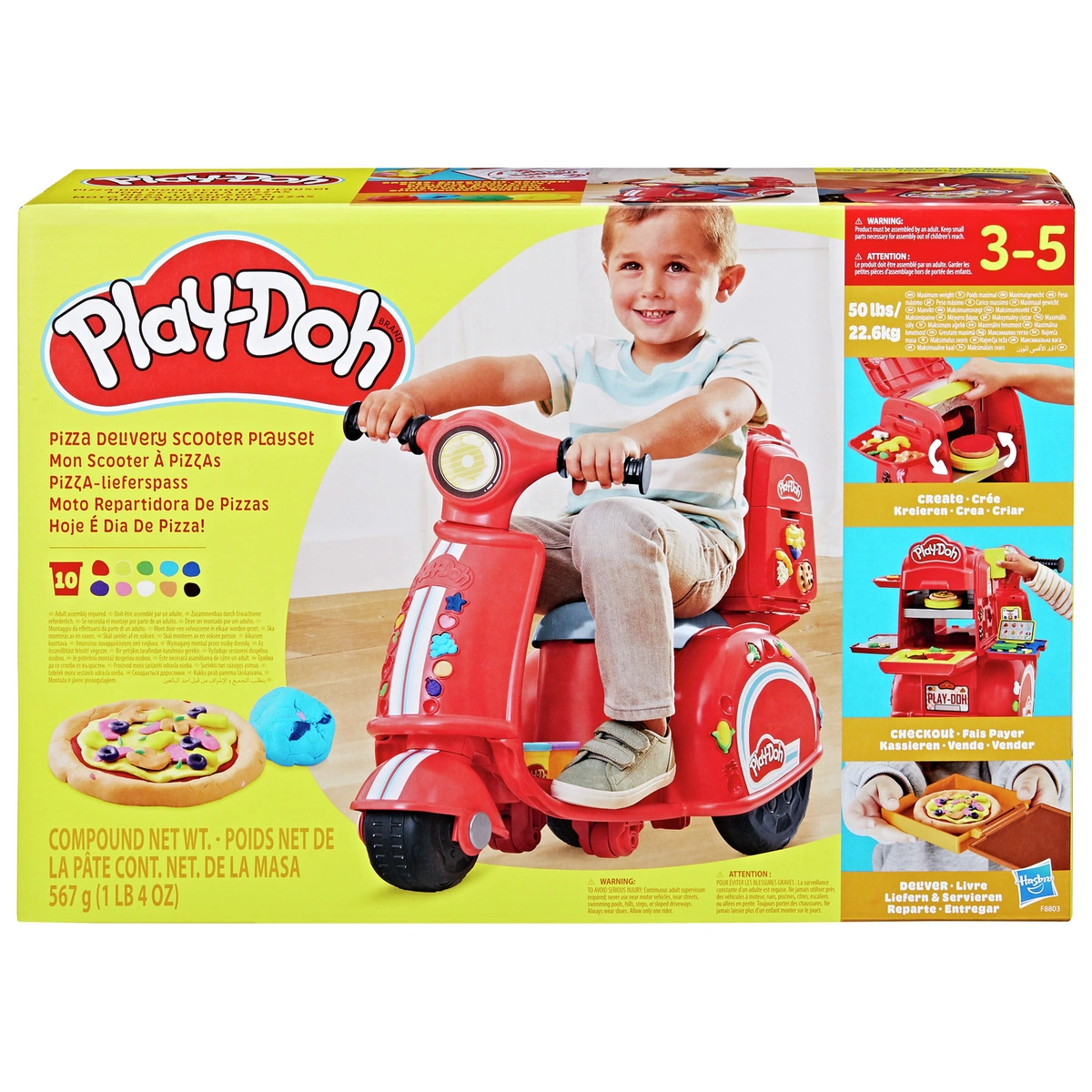 Play-Doh Pizza Delivery Scooter
