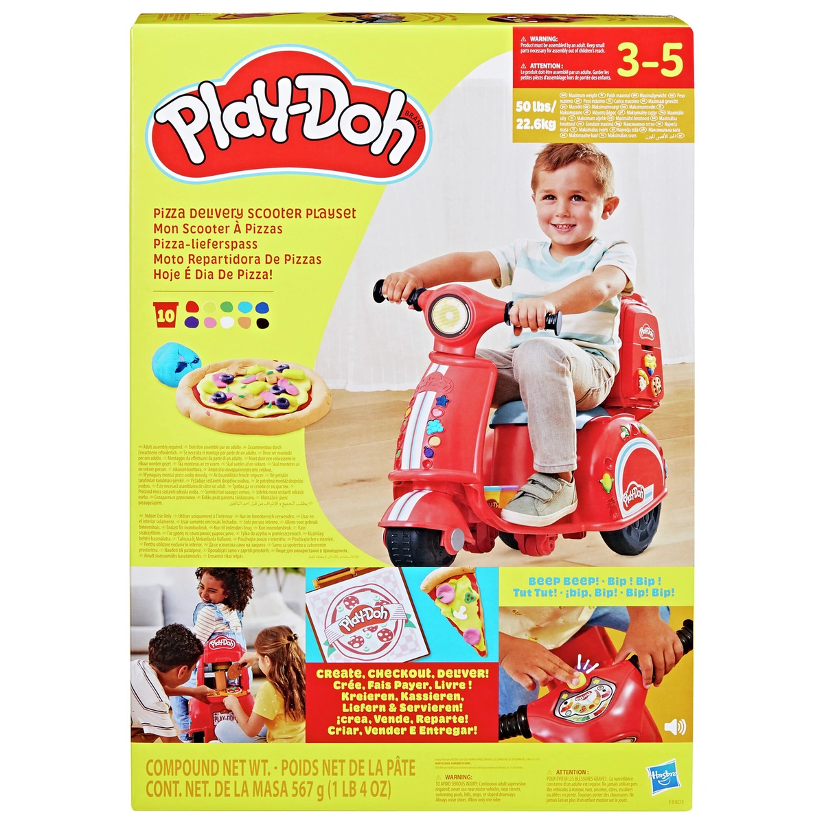 Play-Doh Pizza Delivery Scooter