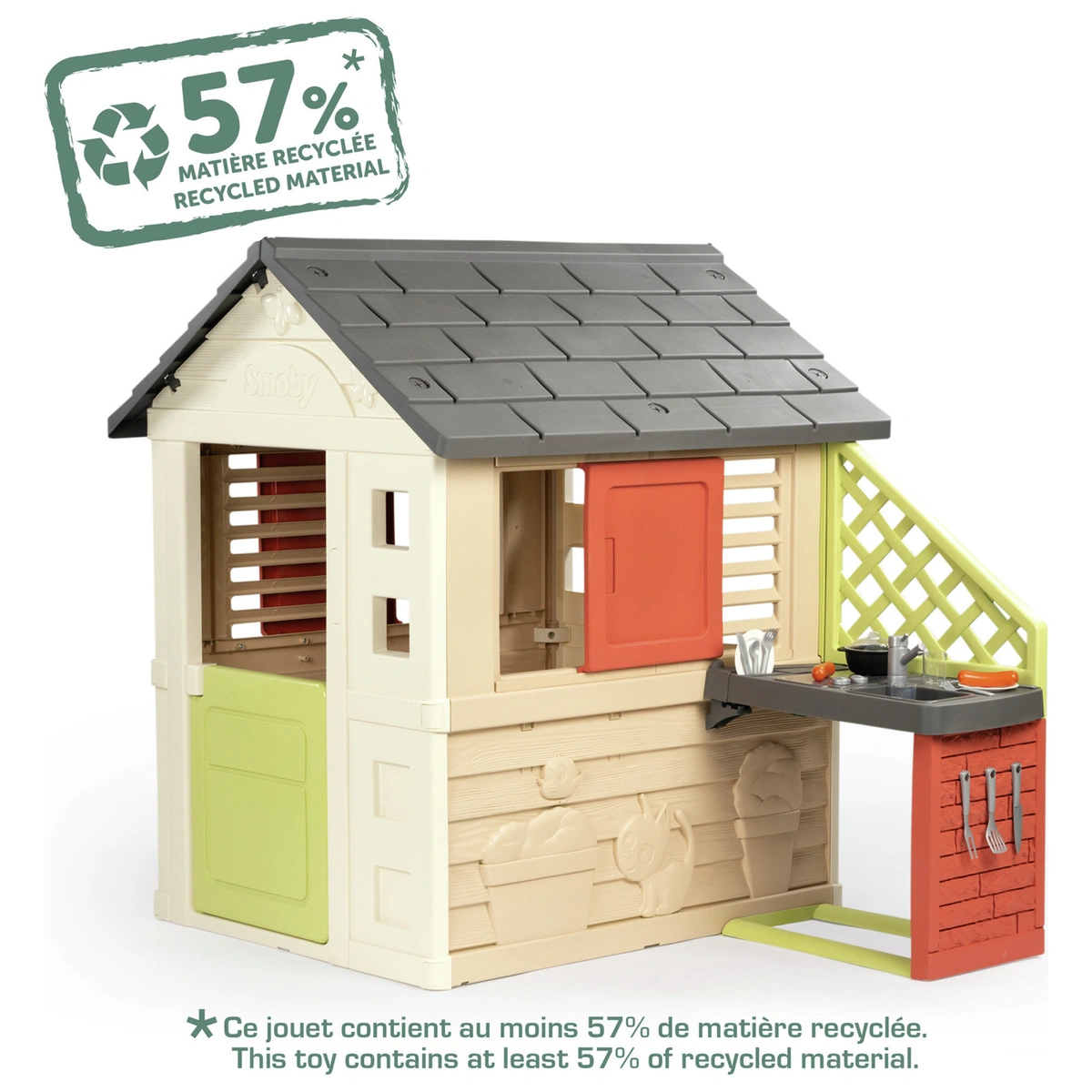 Smoby Nature Playhouse and Kitchen