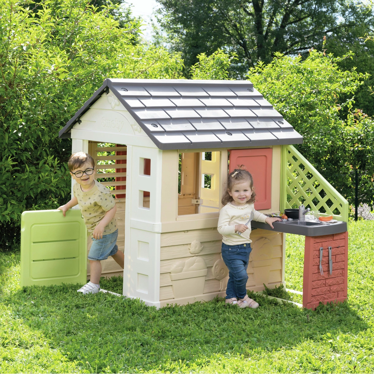 Smoby Nature Playhouse and Kitchen