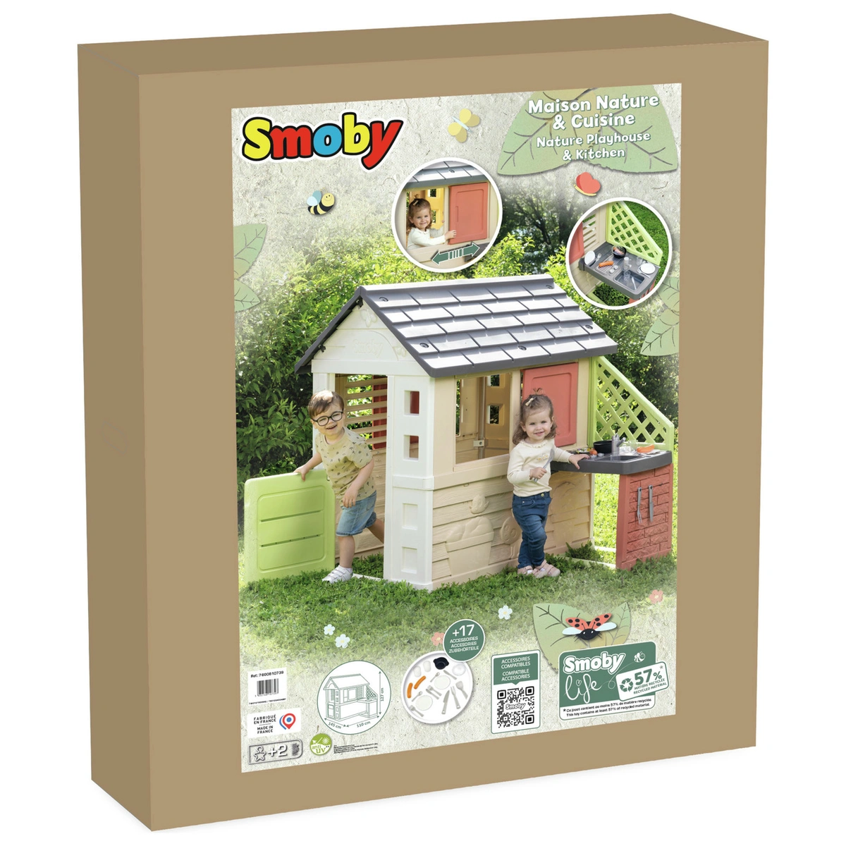 Smoby Nature Playhouse and Kitchen
