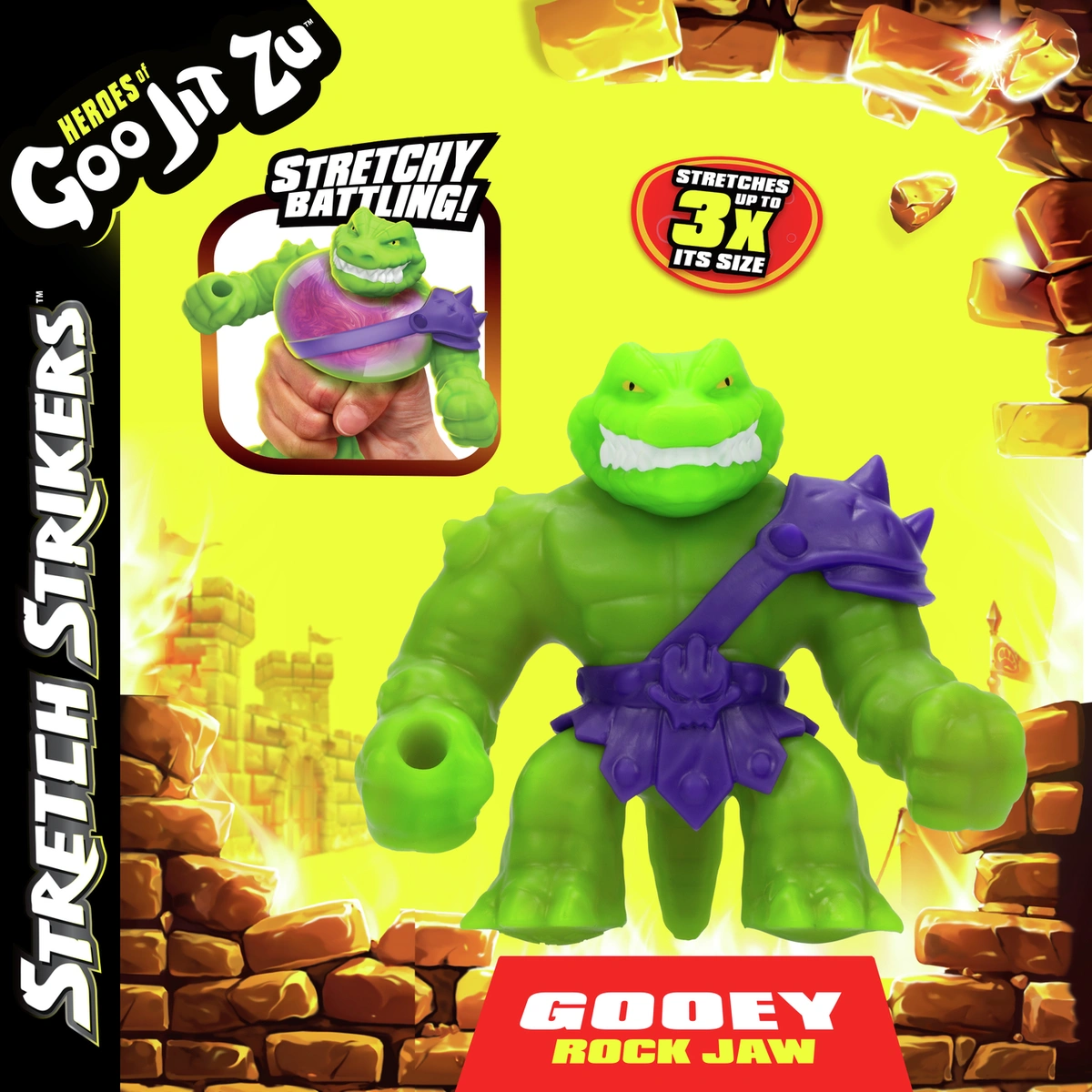 Heroes of Goo Jit Zu Stretch Strikers Hero Pack - Rockjaw