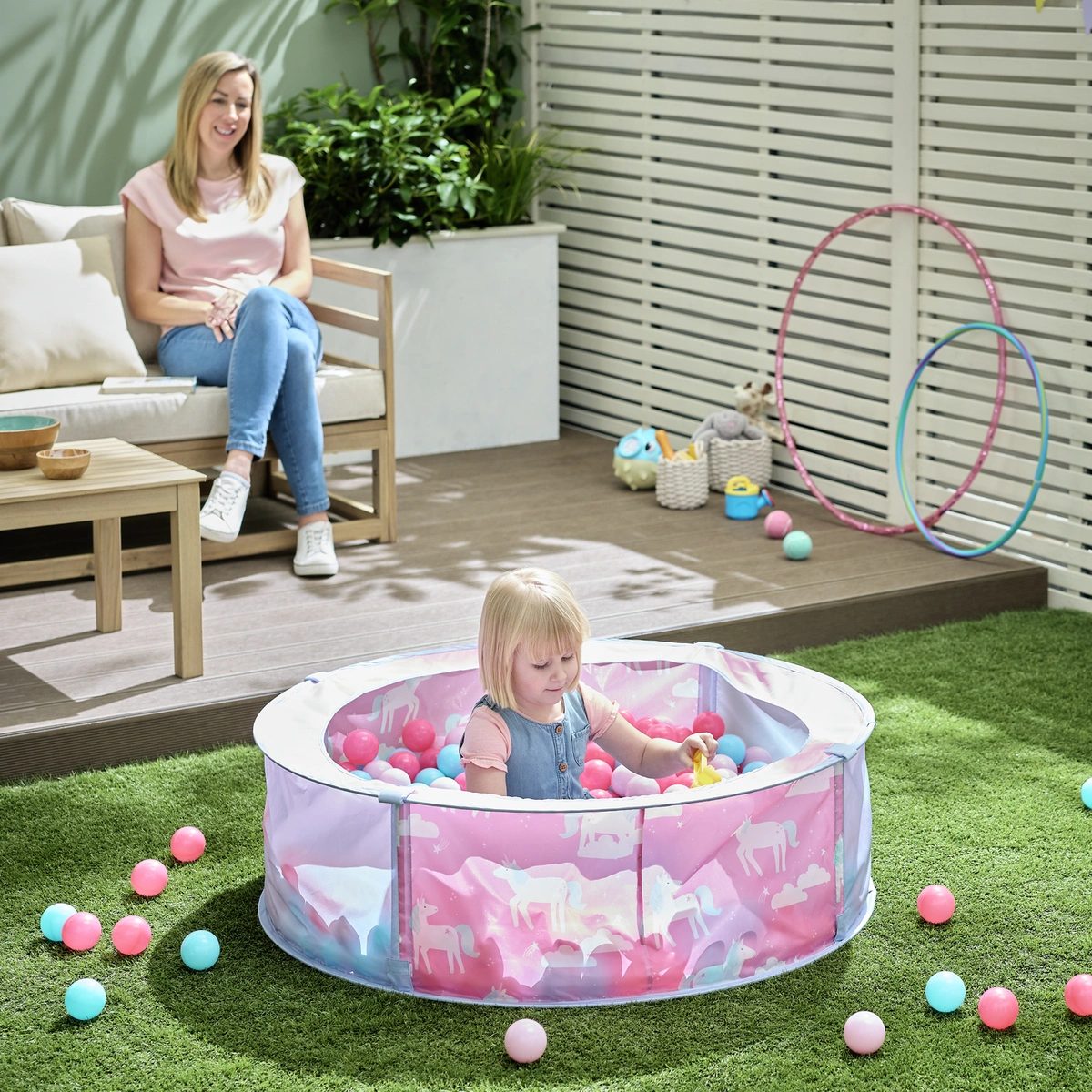 Chad Valley Ball Pit - Pink