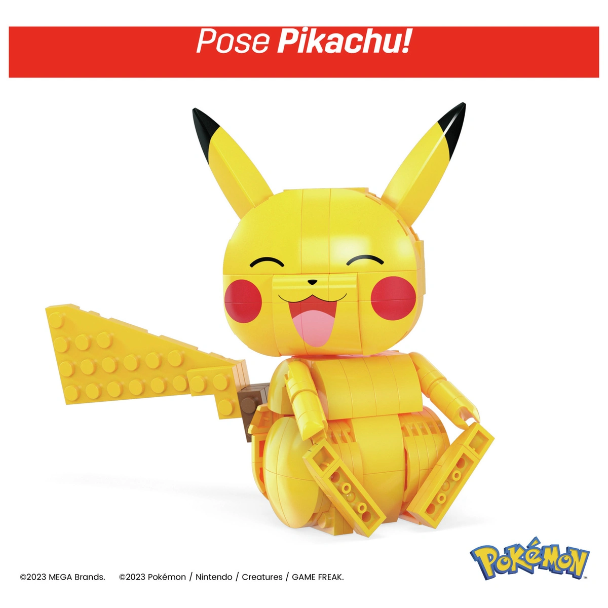 MEGA Pokémon Build & Show: Pokémon Trio Building Set