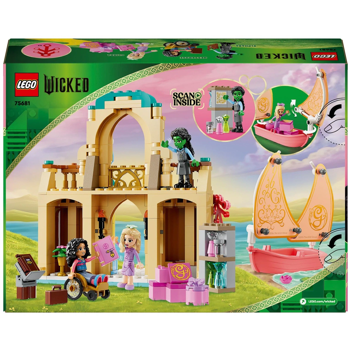 LEGO Wicked Glinda, Elphaba & Nessarose at University 75681