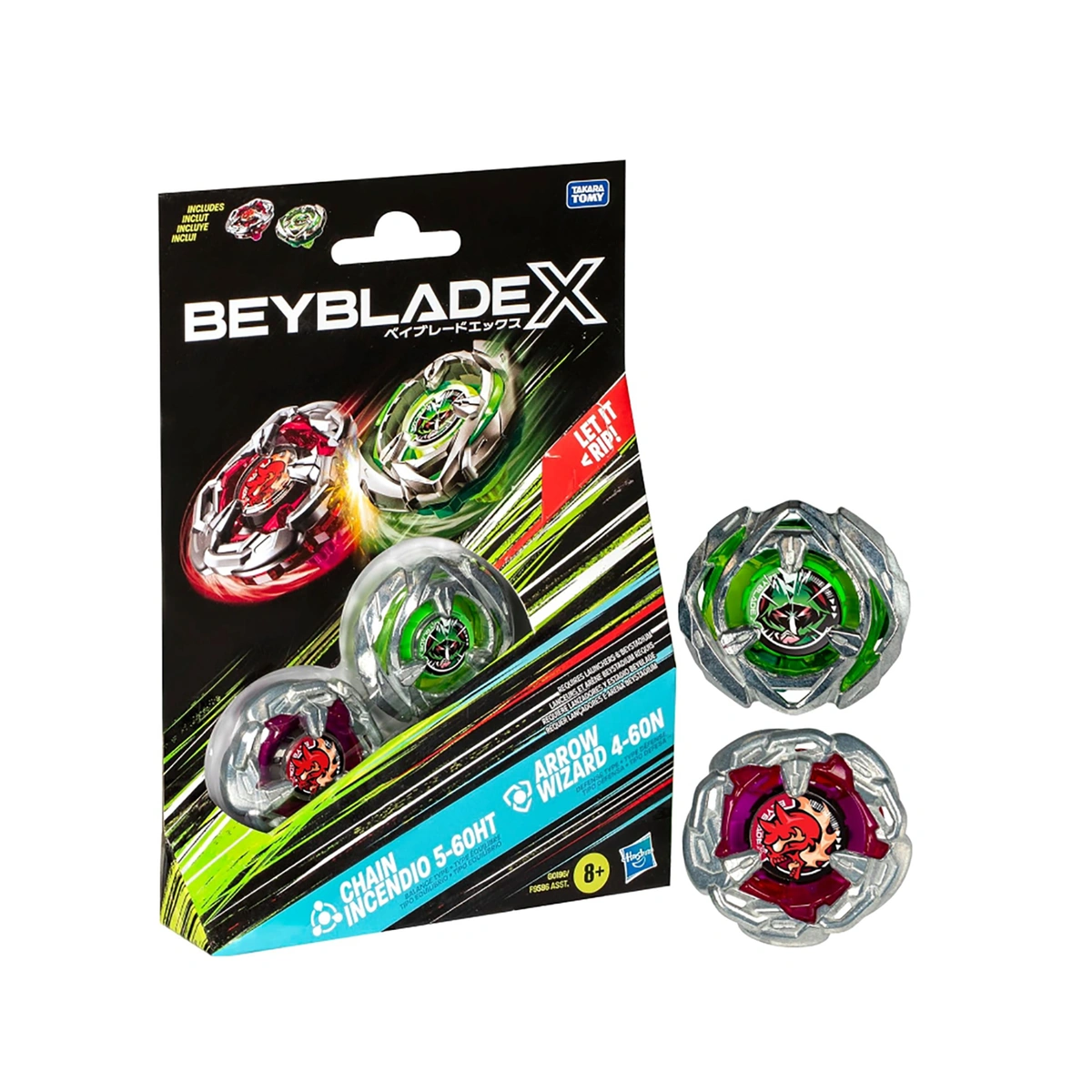 Beyblade Chain Incendio Wizard Pack of 2