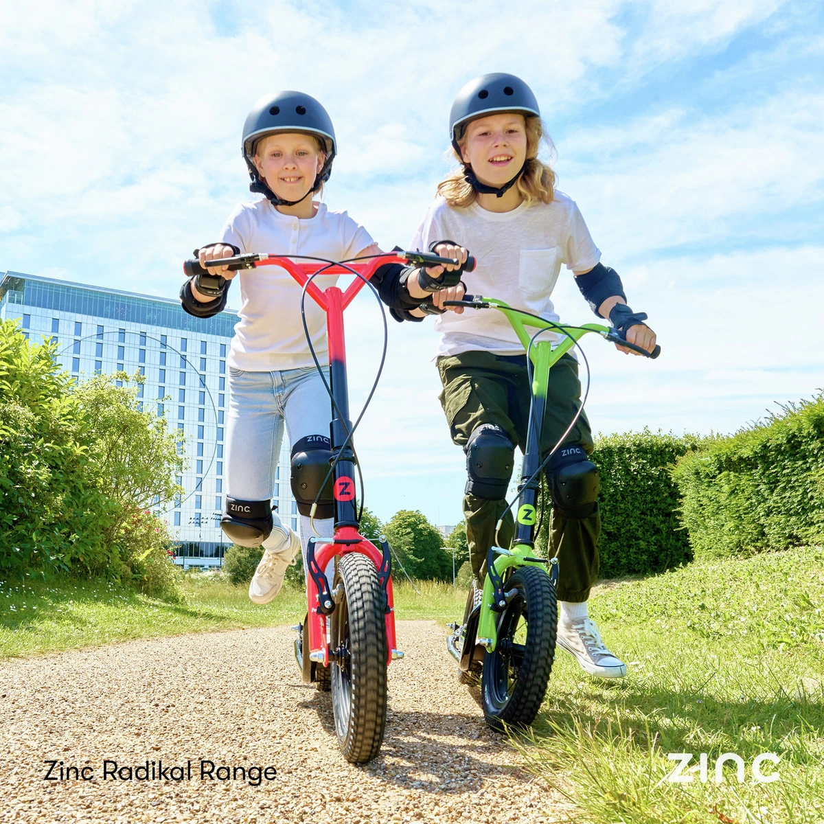 Zinc Radikal 12 inch Big Wheel BMX Scooter