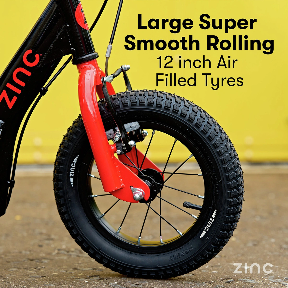 Zinc Radikal 12 inch Big Wheel BMX Scooter