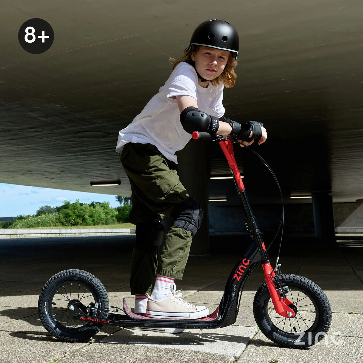 Zinc Radikal 12 inch Big Wheel BMX Scooter