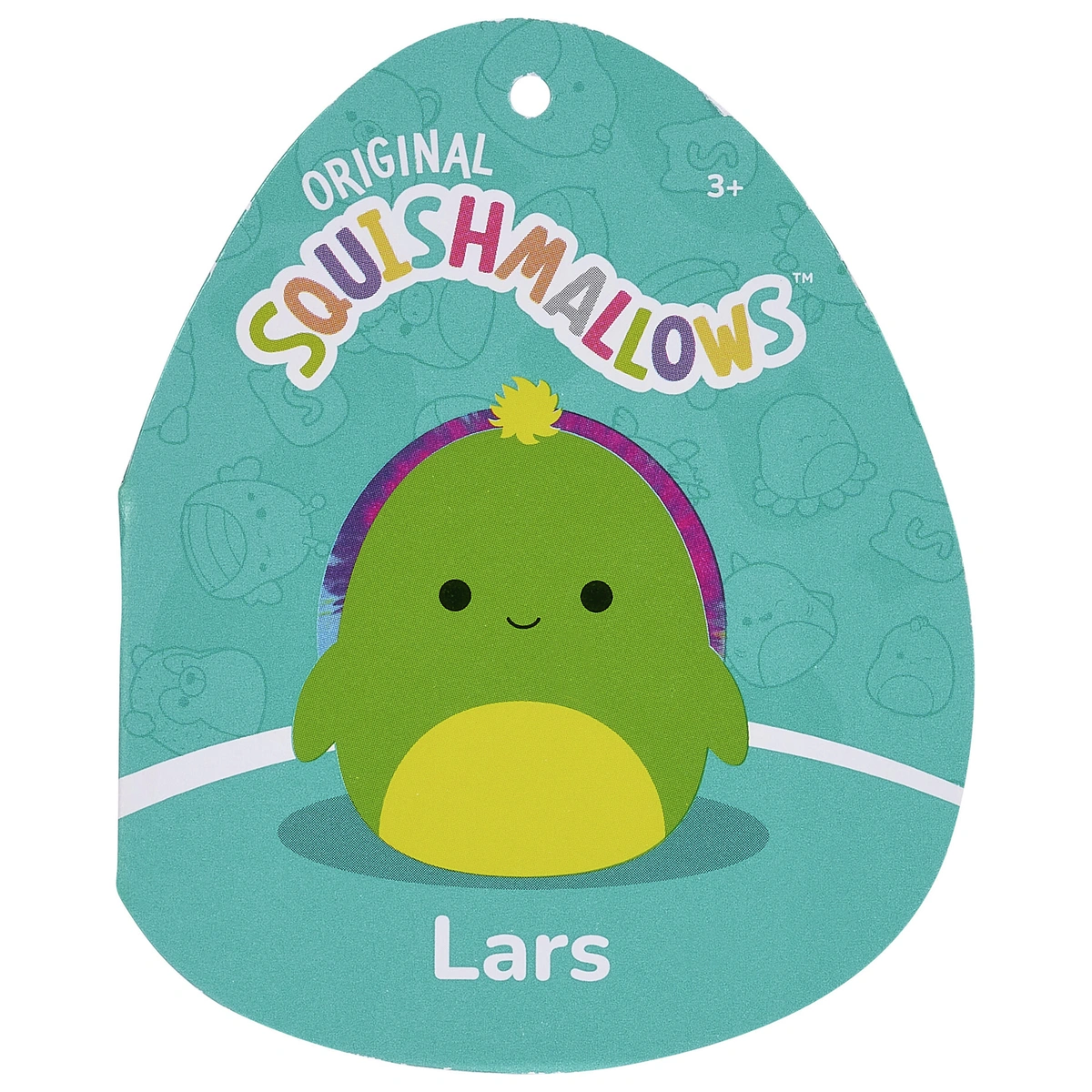 Original Squishmallows 12-inch - Lars the Neon Green Turtle