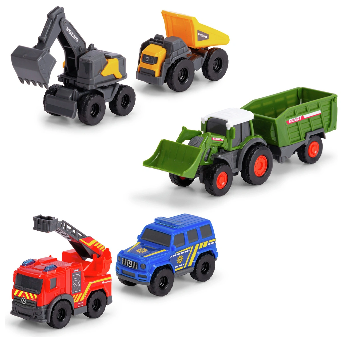 Dickie Construction Micro Vehicle Set