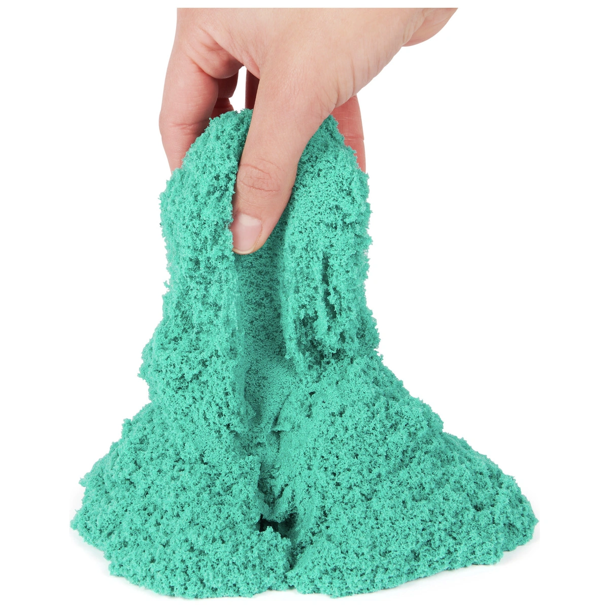 Kinetic Sand Castle Case Playset with Teal Sand