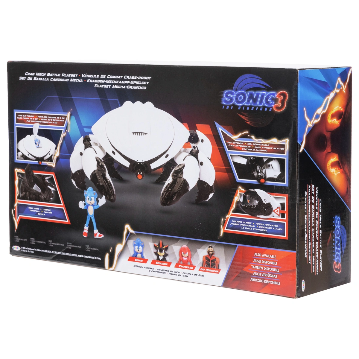 Sega Sonic 3 Movie - Crab Mech playset
