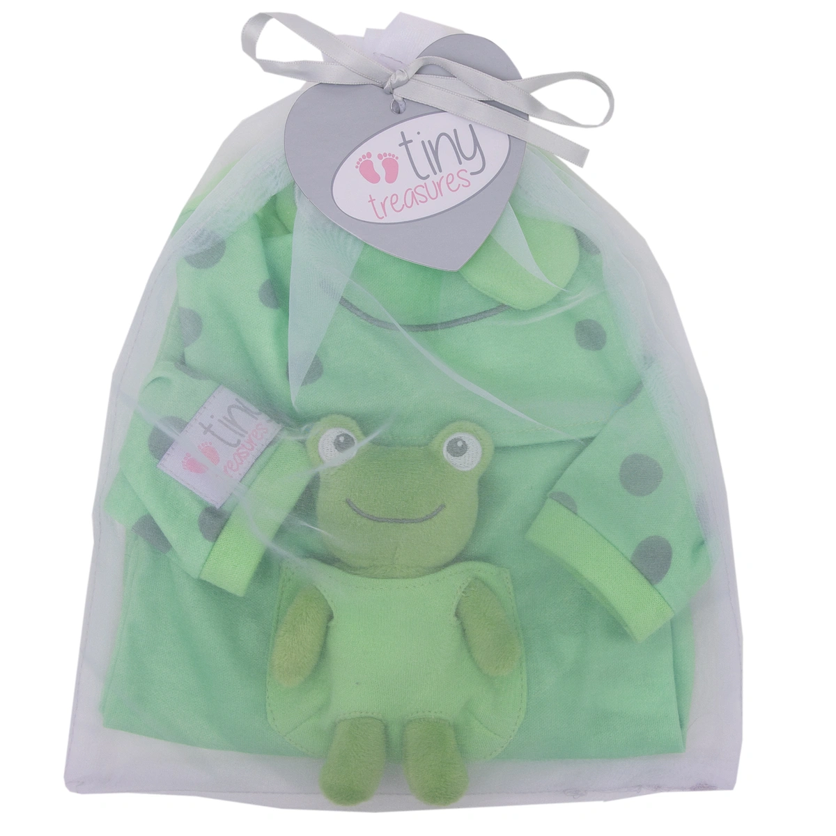 Tiny Treasures Make a Splash Froggy All In One Outfit