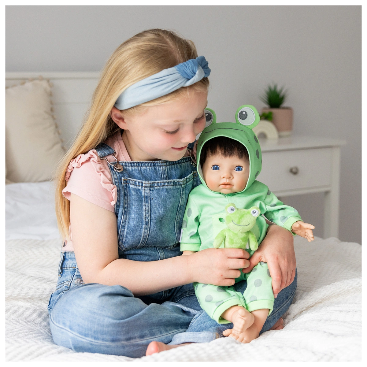 Tiny Treasures Make a Splash Froggy All In One Outfit