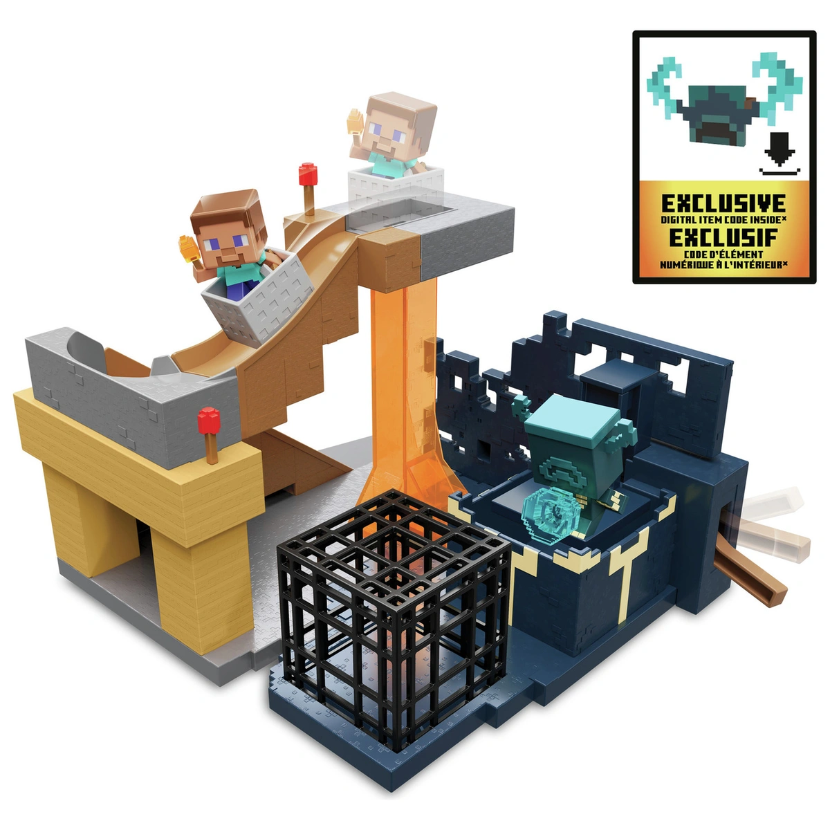 Minecraft Mini Mode Rise of the Warden Playset