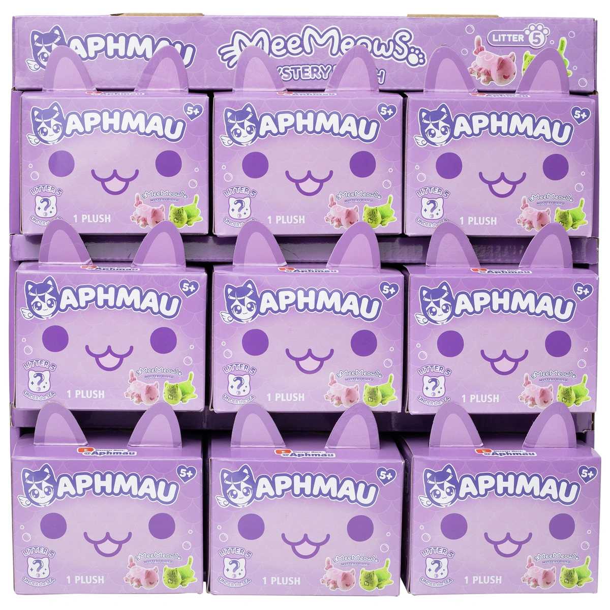 Aphmau MeeMeows 6 Inches Mystery Plush – Under the Sea