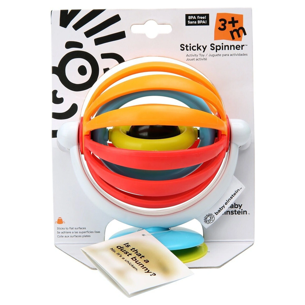 Baby Einstein Sticky Spinner Highchair Toy