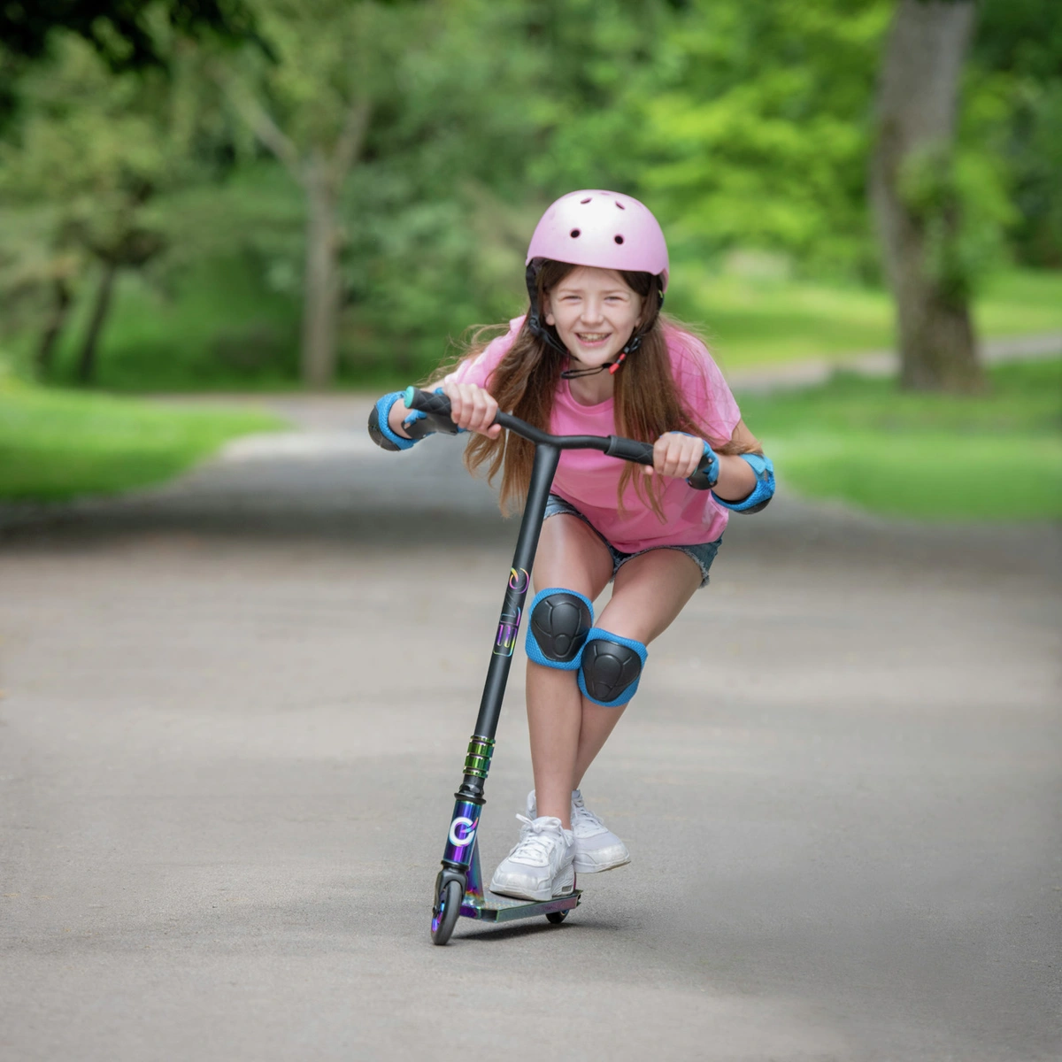 EVO Neo Frenzy Neochrome Stunt Scooter