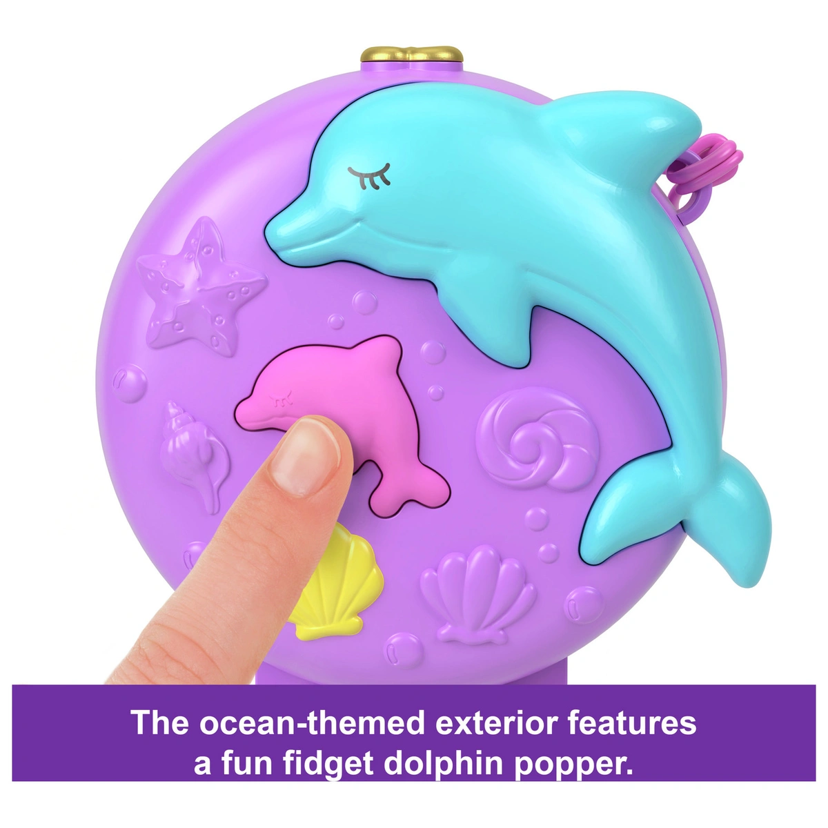 Polly Pocket Dolphin Rescue & Play Compact Doll Playsets