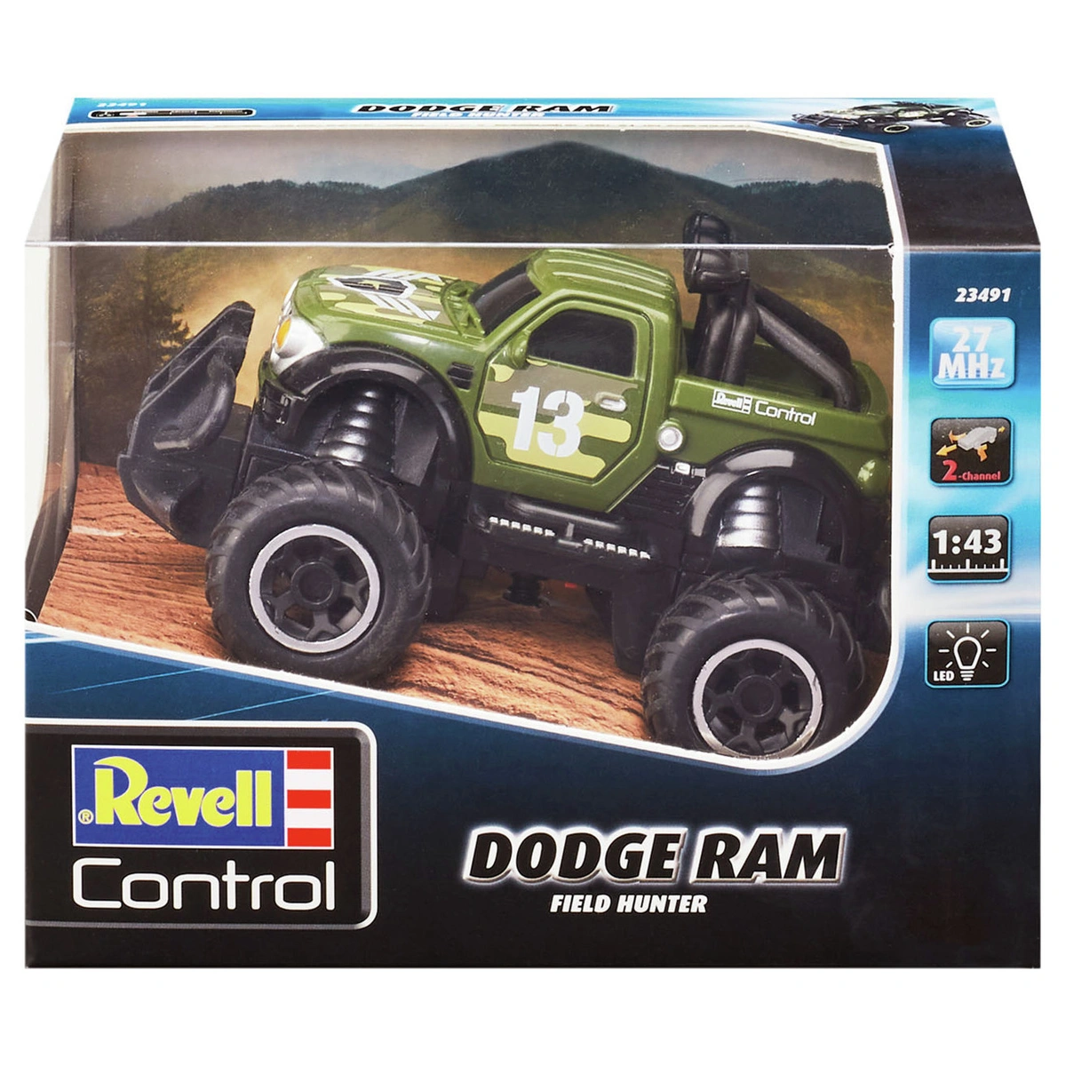 Revell 1:43 Remote Controlled Dodge RAM Field Hunter