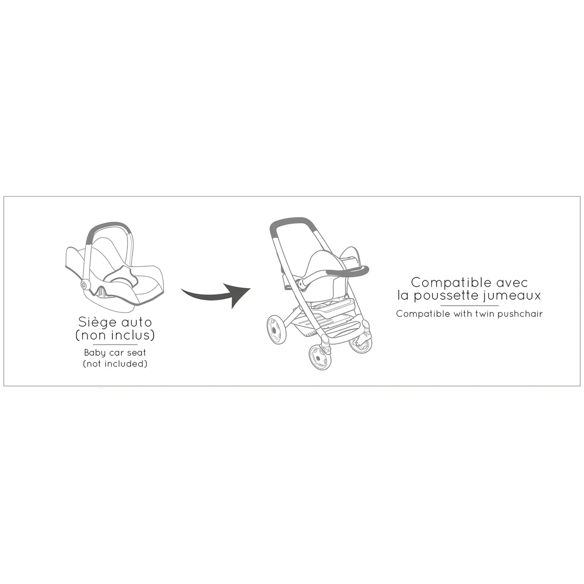Smoby Maxi Cosi 3 in 1 Doll Pram