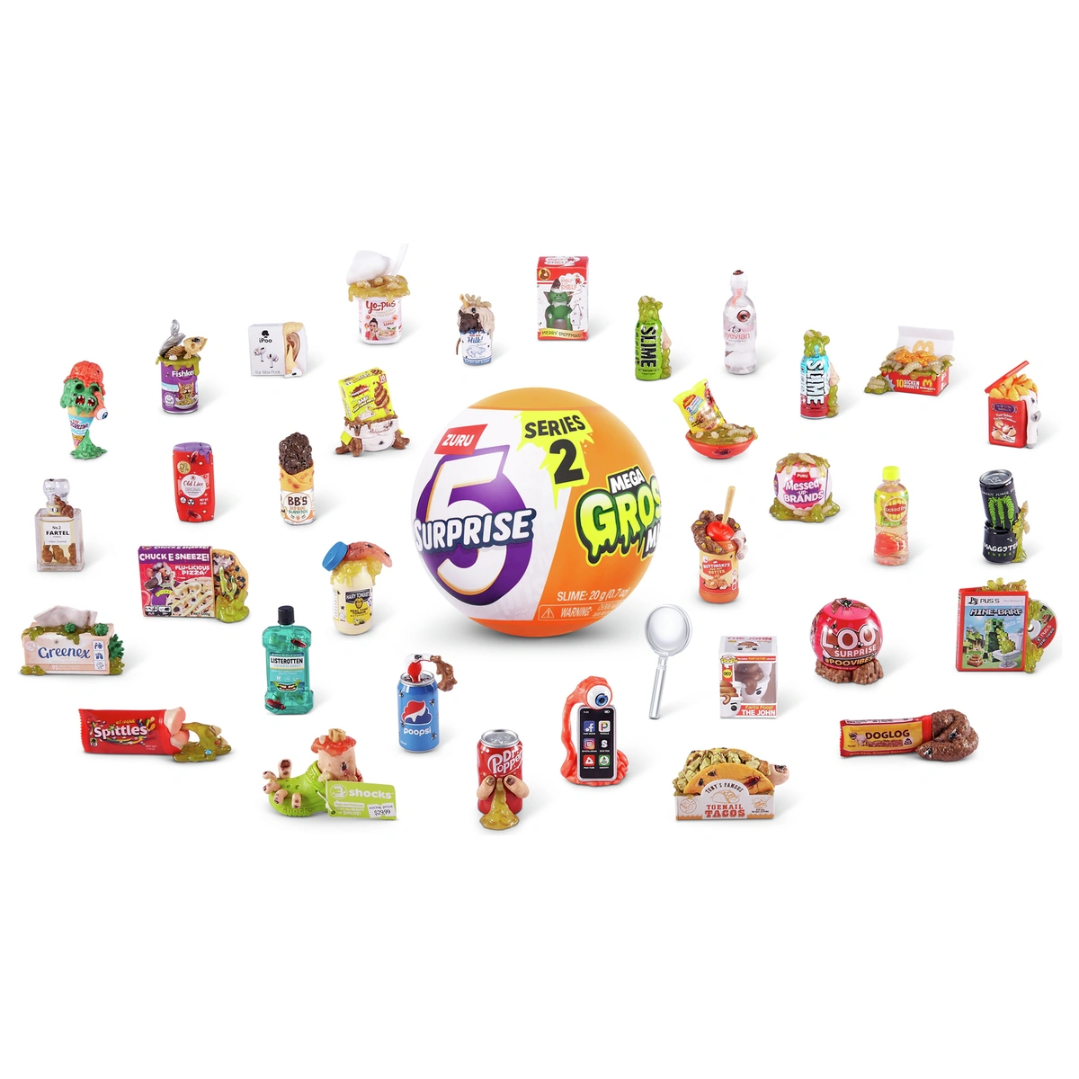 Zuru 5 Surprise Mega Gross Minis Series 2 Capsule