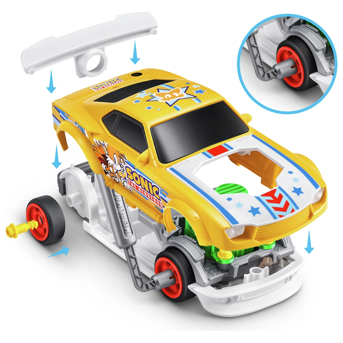 Zuru Metal Machines Sonic The Hedgehog Speed Heroes Playset