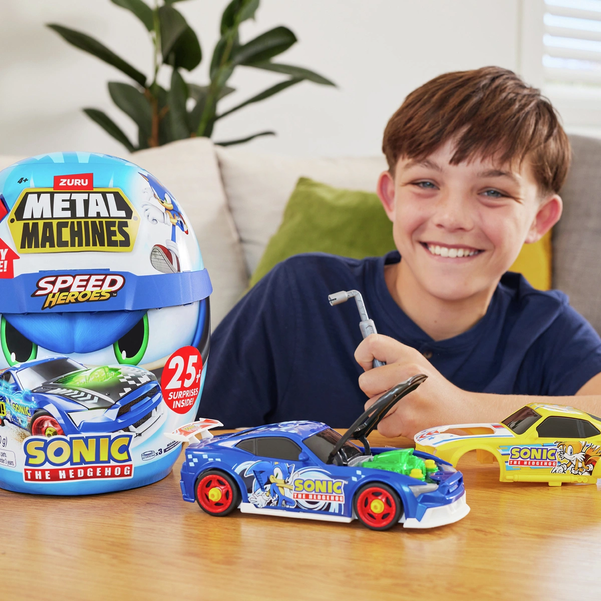 Zuru Metal Machines Sonic The Hedgehog Speed Heroes Playset