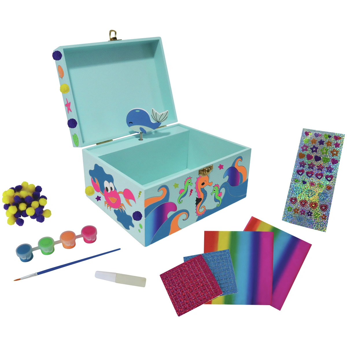 Chad Valley Be U Sea Friends Musical Jewellery Box