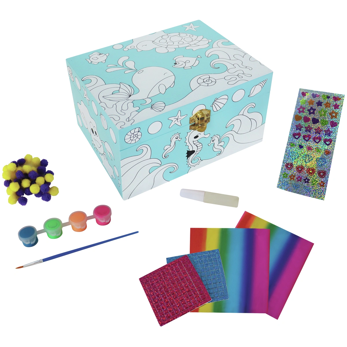 Chad Valley Be U Sea Friends Musical Jewellery Box