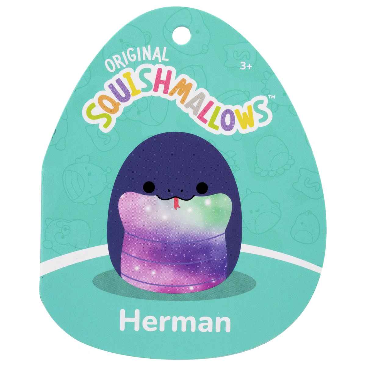 Squishmallows 7.5" Navy Blue Snake Plush