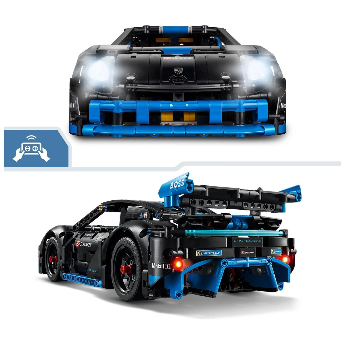 LEGO Technic Porsche GT4 e-Performance Race Car Toy 42176