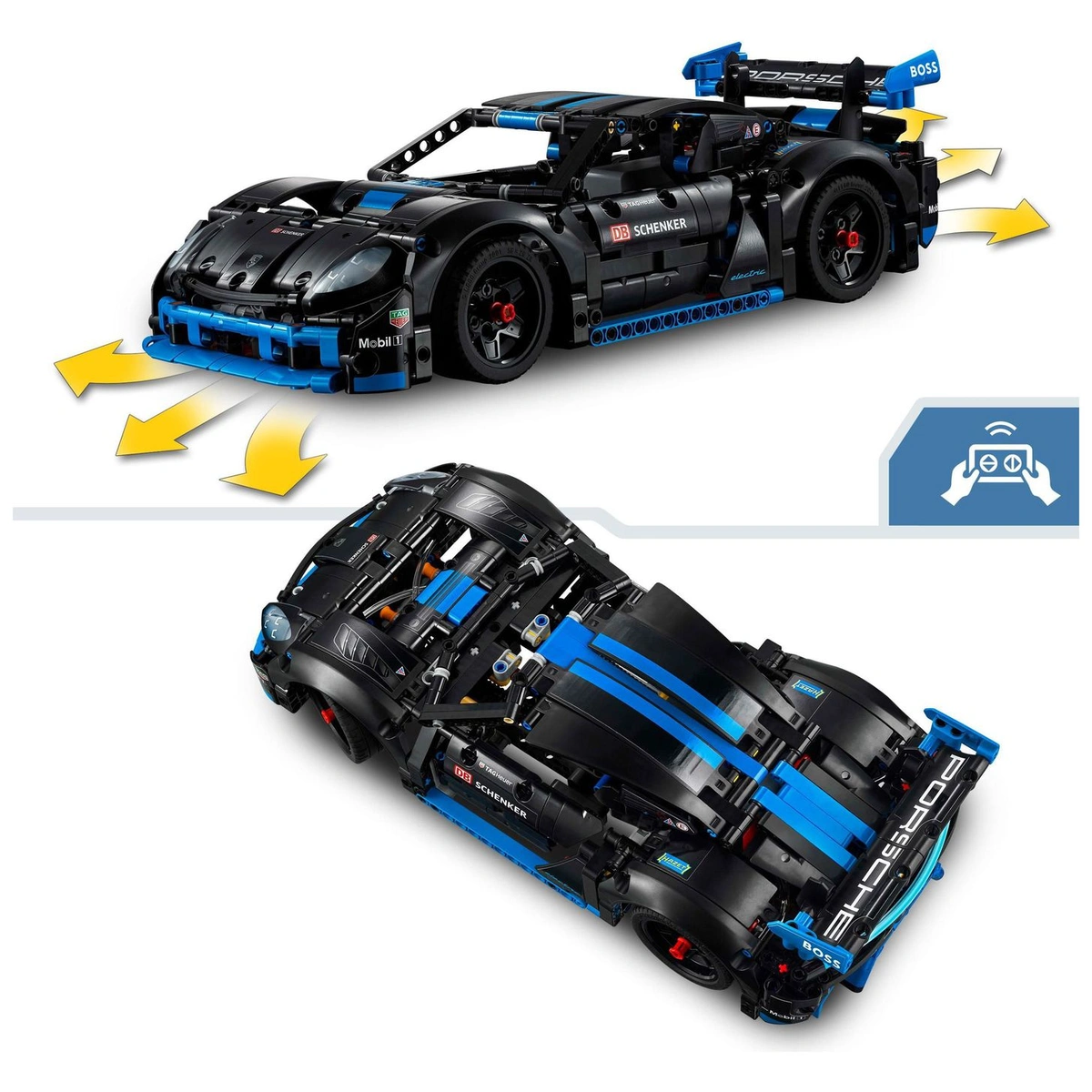 LEGO Technic Porsche GT4 e-Performance Race Car Toy 42176