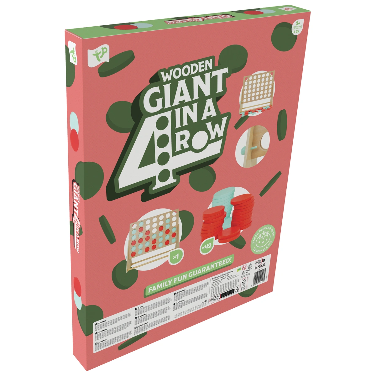 TP Giant Wooden 4-in-a-Row Game
