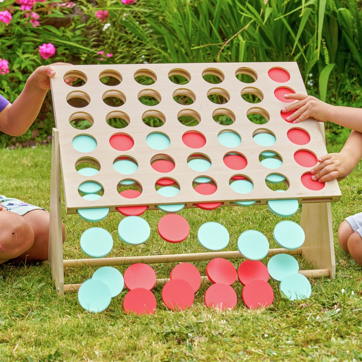 TP Giant Wooden 4-in-a-Row Game
