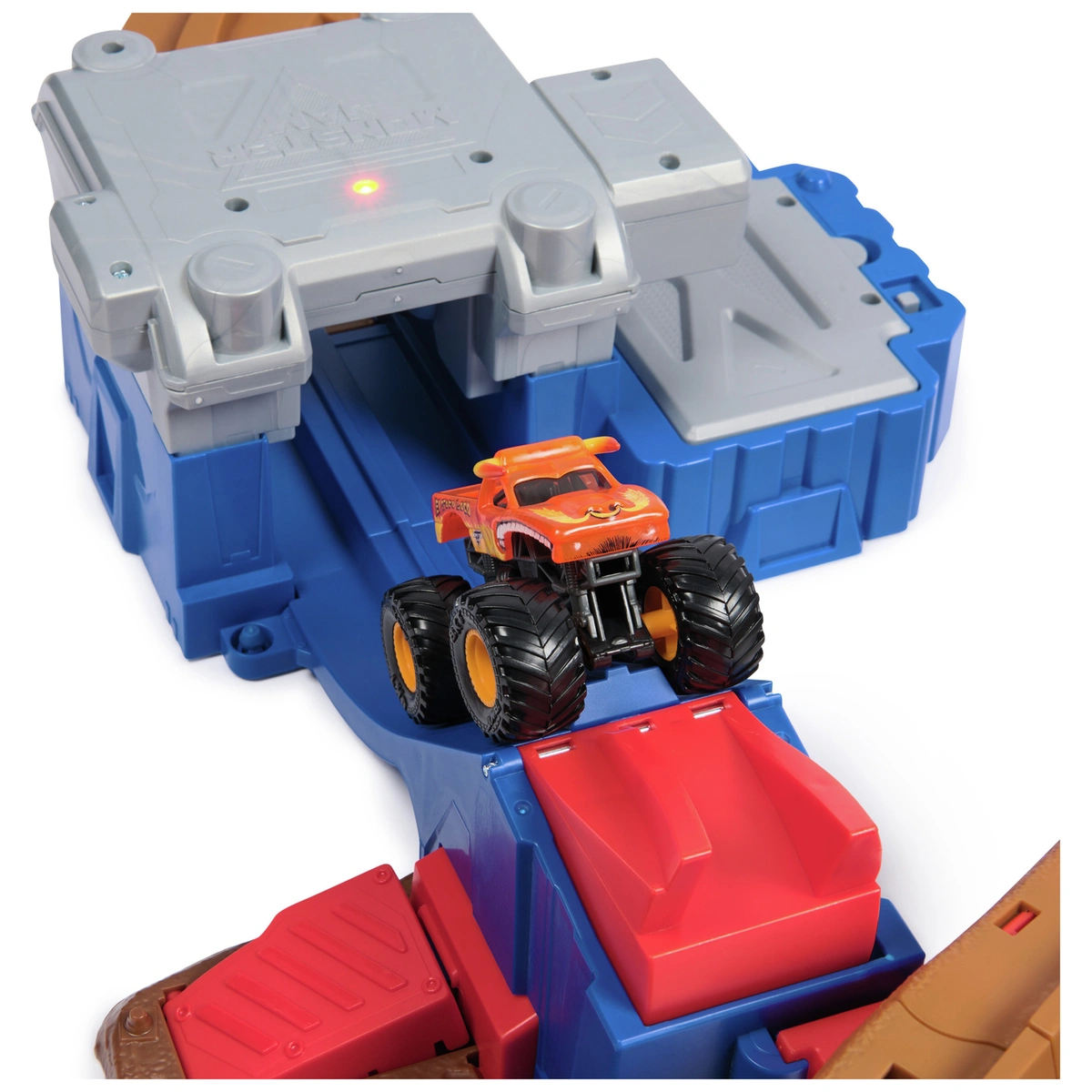 Monster Jam 1:64 Supercharge Monster Truck Speedway Playset