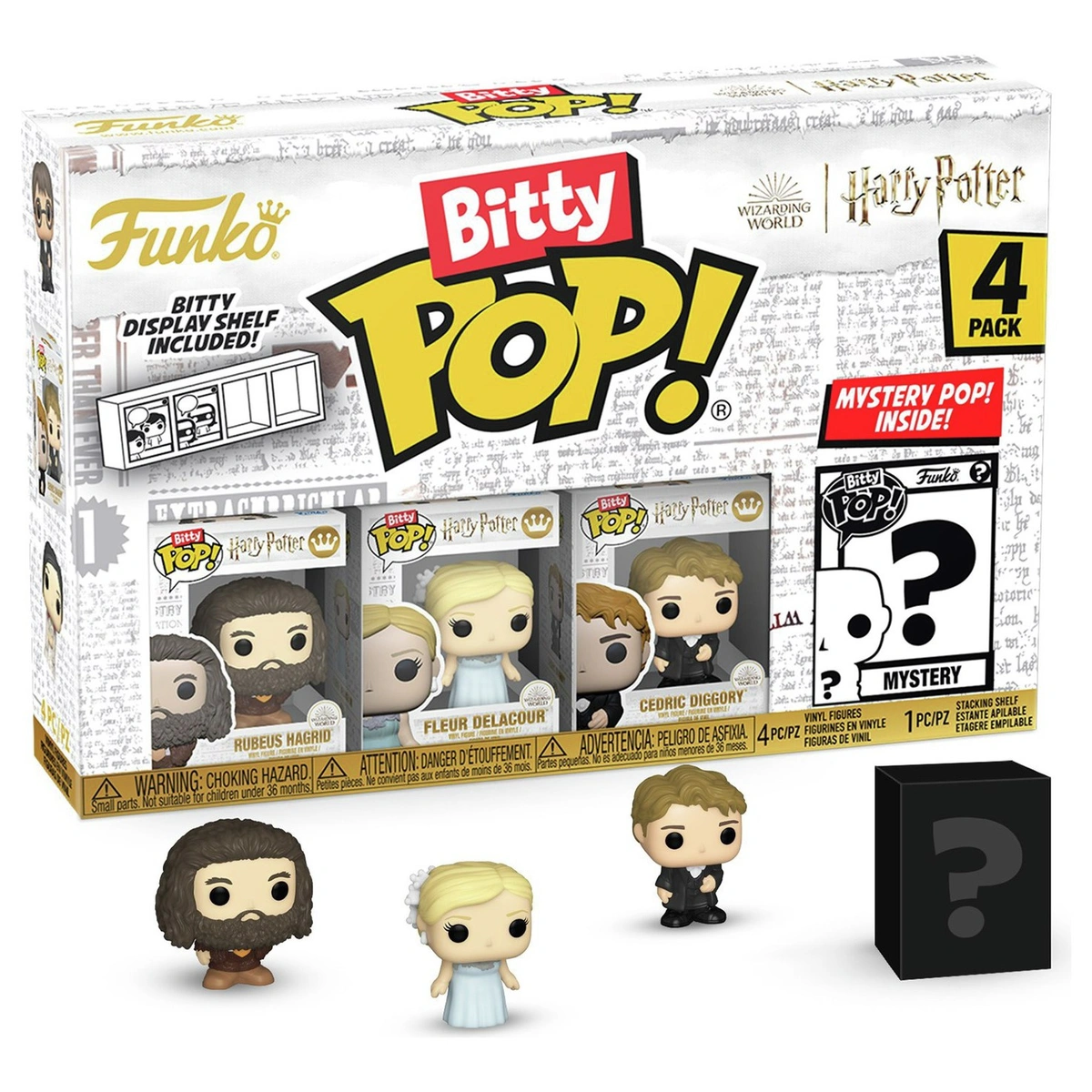 Funko Bitty POP Harry Potter Hagrid Figures-Pack of 4