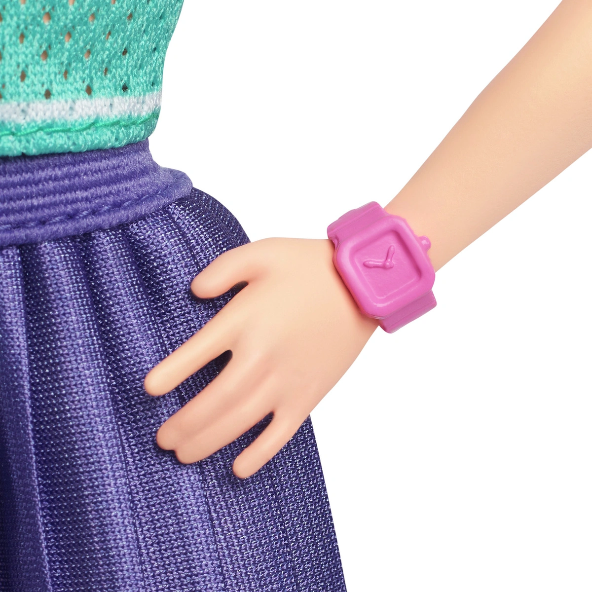 Barbie Fashionistas Doll in Jersey Top & Sporty Skirt - 32cm
