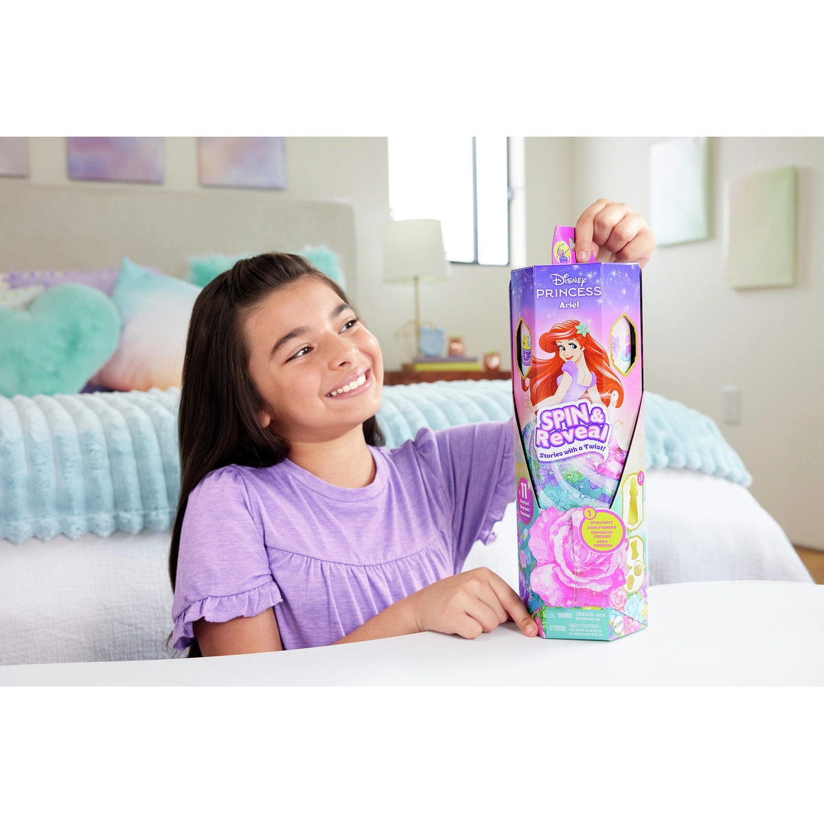 Disney Princess Spin & Reveal Ariel Doll