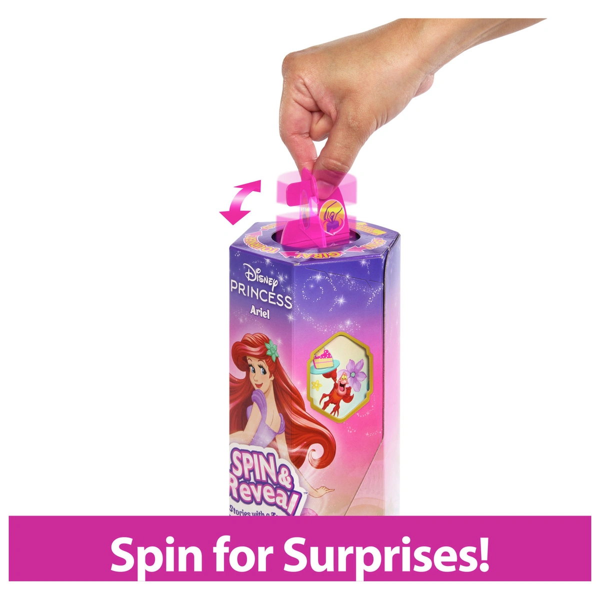 Disney Princess Spin & Reveal Ariel Doll