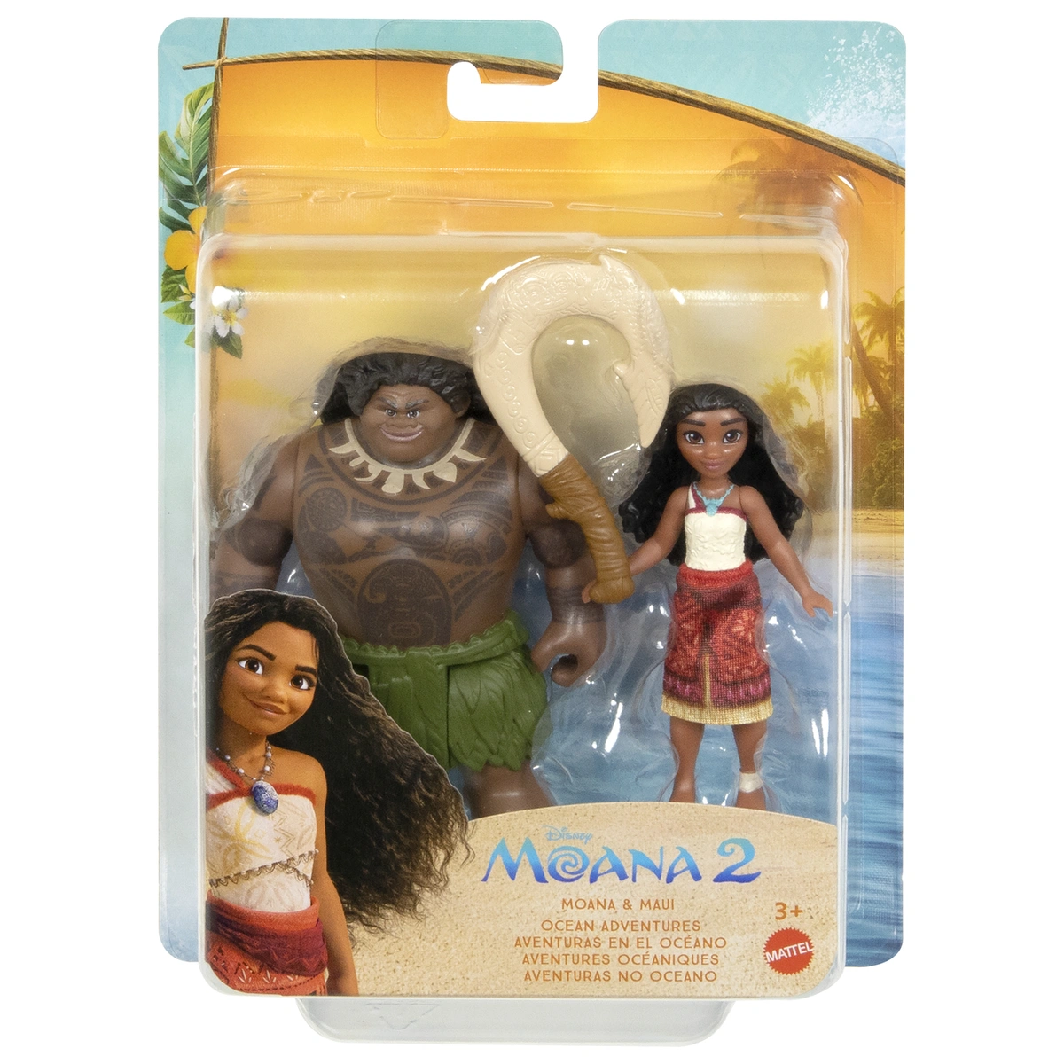 Disney Moana & Maui Ocean Adventures Small Doll & Accessory