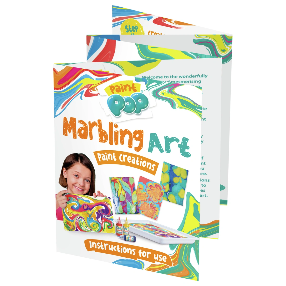 Paint Pop Marbling Set 12 Paints