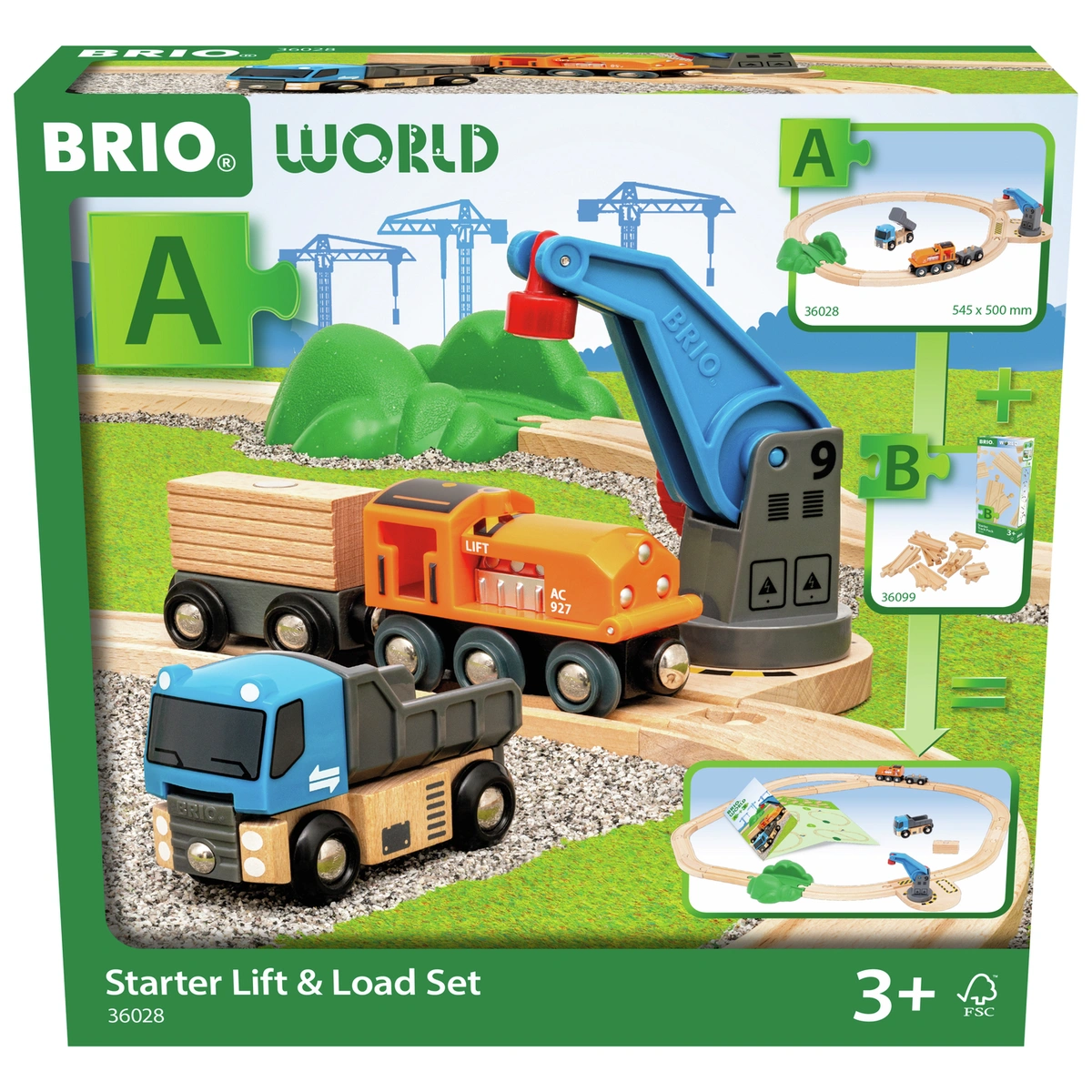 BRIO Starter Lift And Load Set