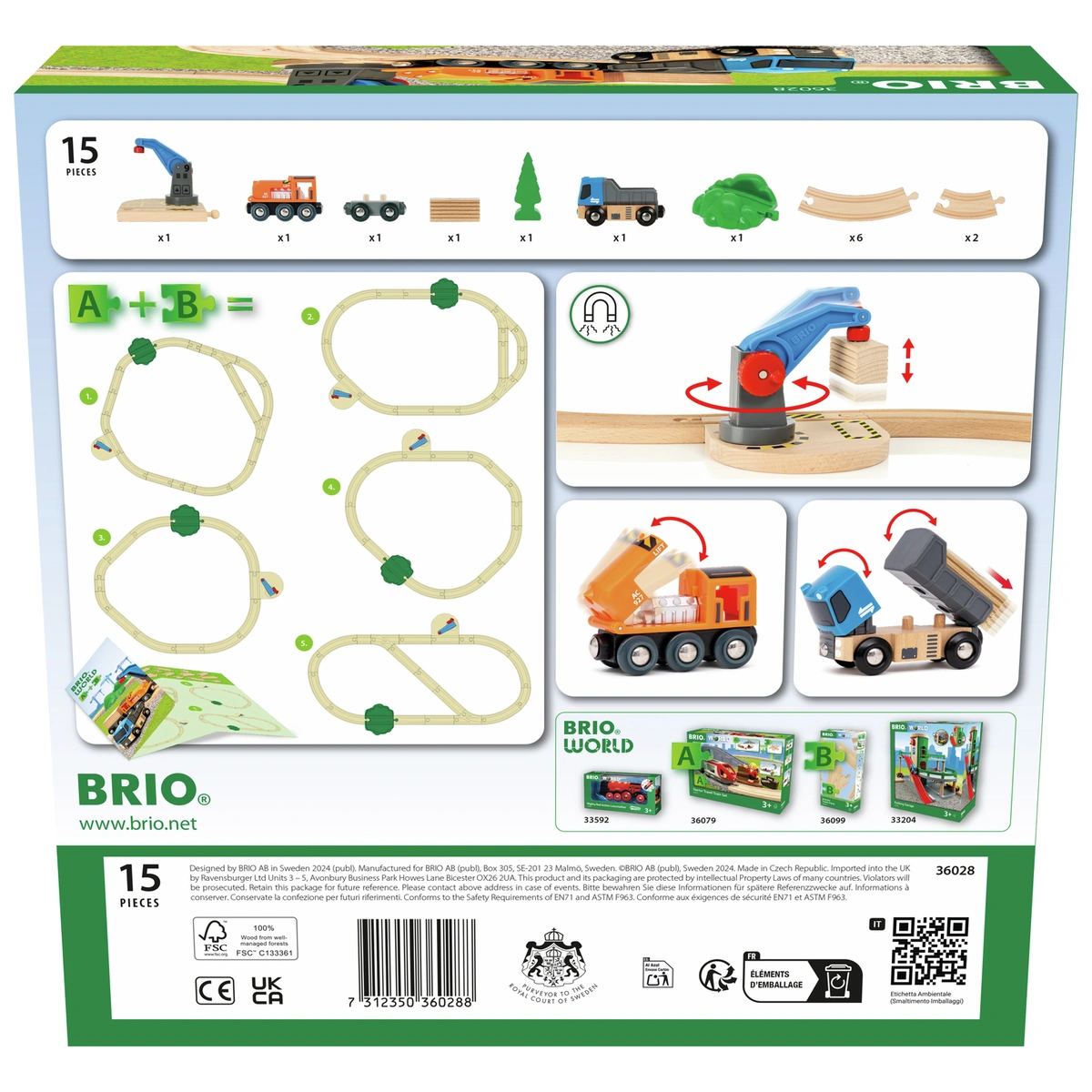 BRIO Starter Lift And Load Set