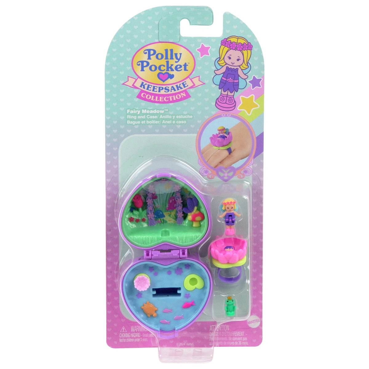 Polly Pocket Collector, Heritage Ring Box Assortment Playset