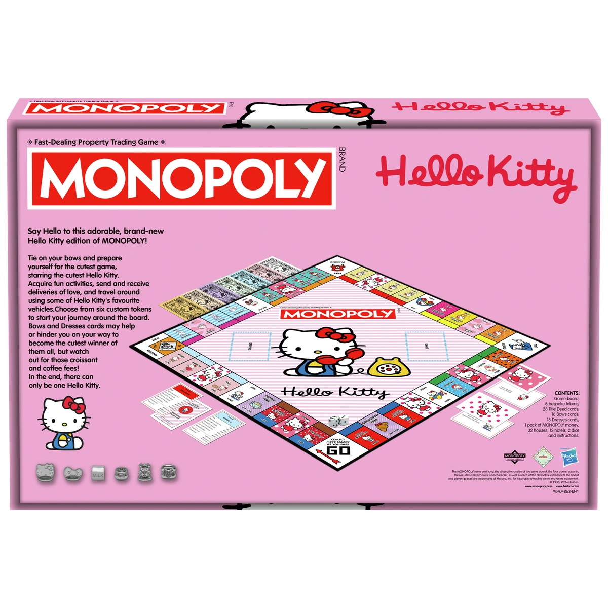 Hello Kitty Monopoly Board Game